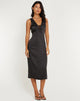 image of Lasanda Midi Dress in Black