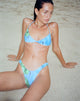 image of Farida Bikini Bottom in Blurred Orchid Blue