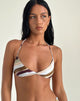 Image of Laufey Bikini Top in Wiggle Sunset