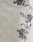 Lace Vine Print Ivory Black