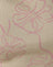 Khaki Hibiscus Doodle Roze