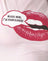 Rosa con grafica Kiss Me I'm Fab