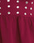 Jersey Burgundy with Studs