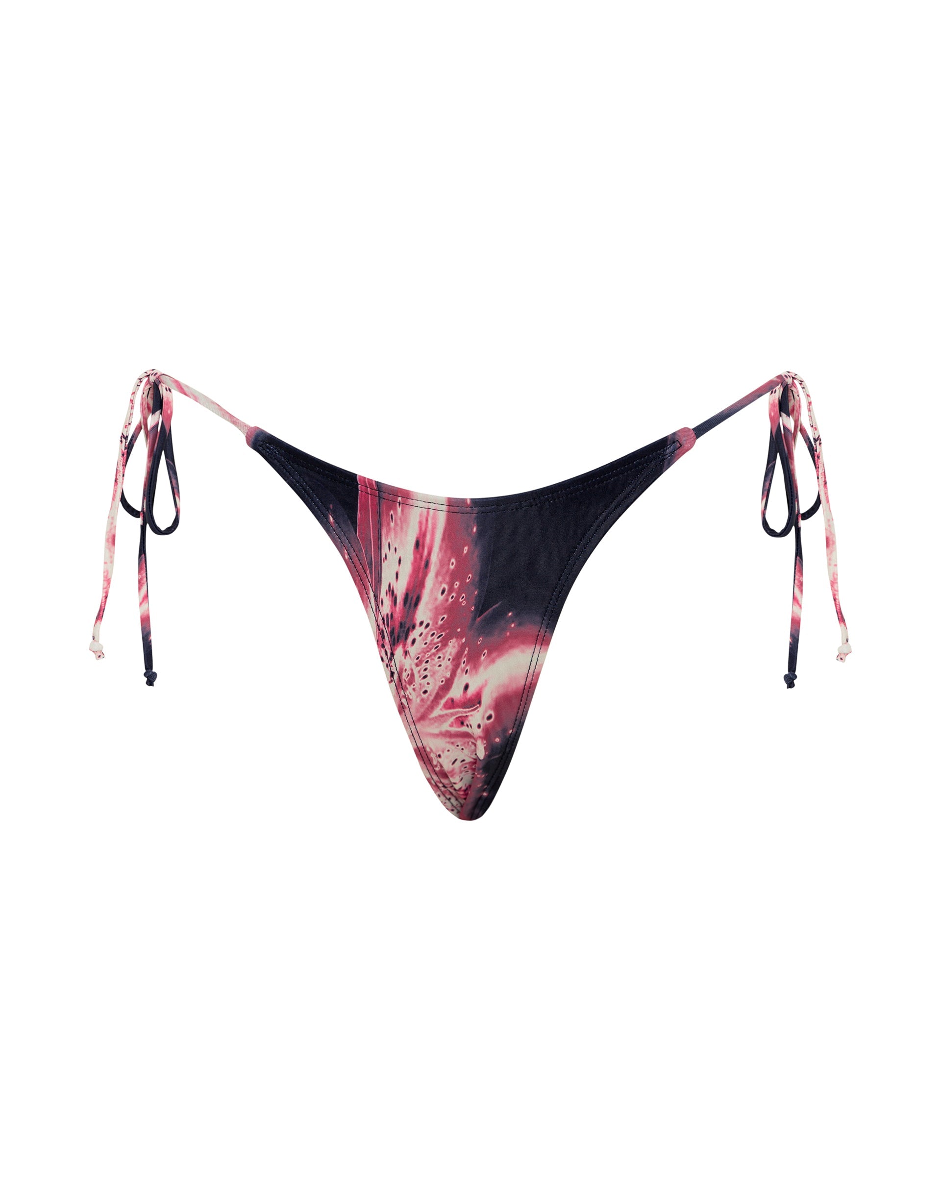 Image of Lentra Bikini Bottom in Lily Bloom