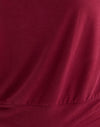 Cupro Dark Red