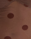 Big Polka Brown