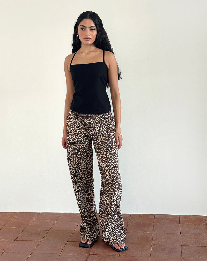 Pantalon Lirura en Rar Leopard Sandstorm