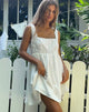 Image of Liselotte Mini Dress in Ivory