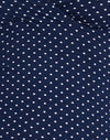 Jersey Micro Polka Navy