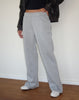 Image of Loose Jogger in Grey Marl with M Embroidery