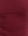 Cupro Dark Red