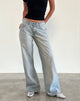 Image of Roomy Extra Wide Low Rise Jeans in Sand Bleach Extreme