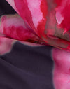 Purple Chiffon with Desert Flower