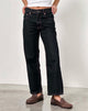 Image of Mid Rise Awkward Parallel Jeans in Indigo