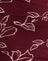 Umriss Rose Maroon