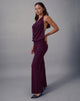 Image of Mayla Backless Jumpsuit in Fig