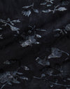 Leaf Velvet Dark Blue