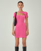 image of MOTEL X JACQUIE Goji Bodycon Dress in Magenta