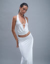 Image of Inda Plunge Top in Jersey Ivory
