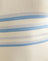 Cream with Blue and Grey Stripes