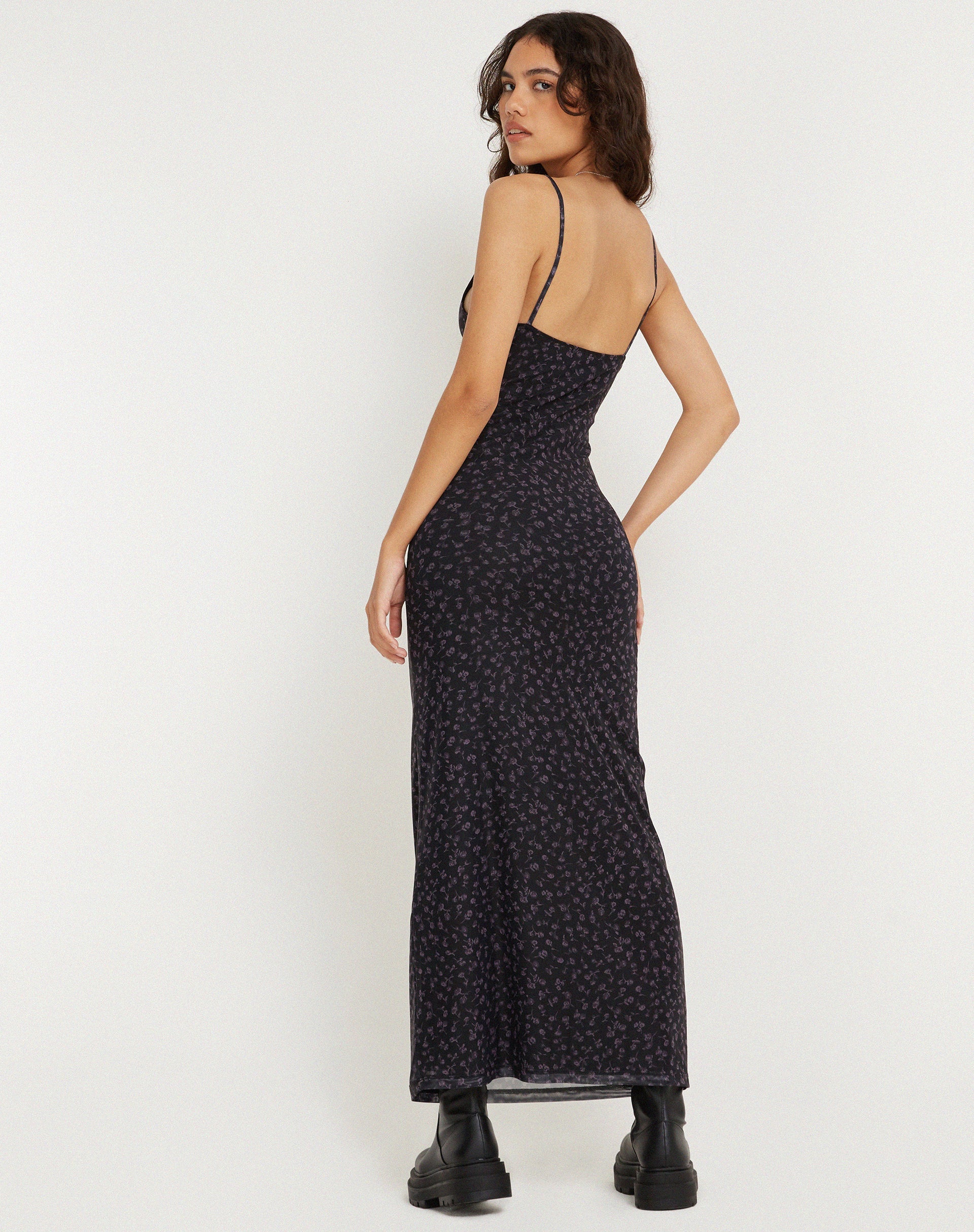 Dark rose maxi clearance dress