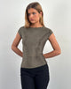 Image of Nova Top in Lurex Gold