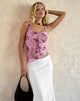Image of Noya Top in Mesh Animal Lily Mauve