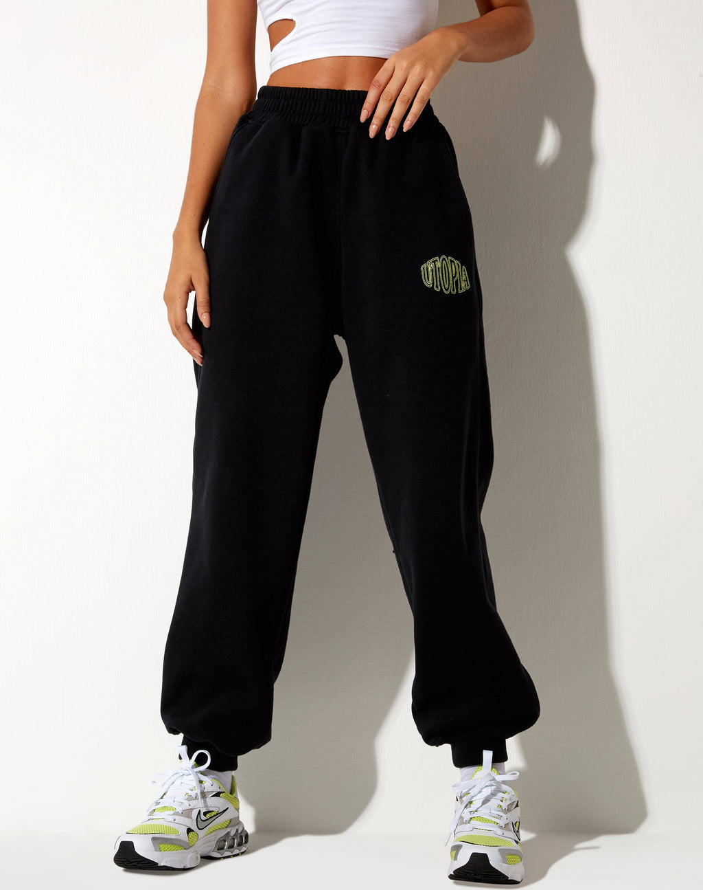 Pantalon de jogging Roider en Utopia noir