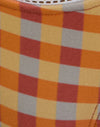 Urban Check Orange and Yellow