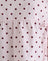 Rosa con rojo polca medio