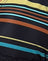 Dark Stripe Black Blue with Beads
