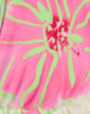Ivory with Pink Watercolour Flower