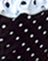 Black and Blue Polka