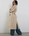 Image of Panala Trench Coat in Sand