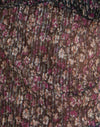 Ditsy Floral Plisse Charcoal