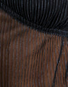Plisse Black