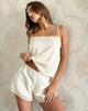 Image of Pitnia Cami Top in Satin Ivory