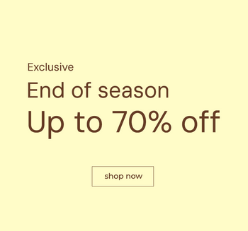 END OF SEASON SALE