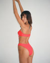 Image of Farida Bikini Bottom in Scarlet Red