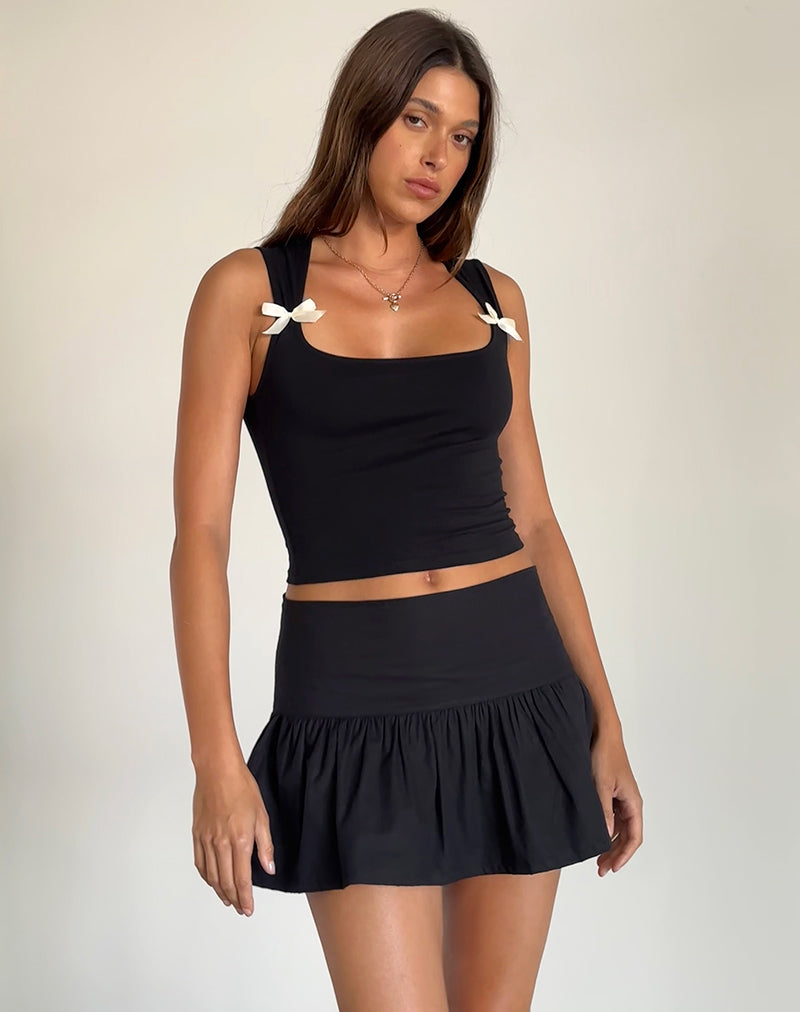 Raffita Skirt in Black