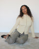 Image of Ranala High Neck Jumper in Knit Cream