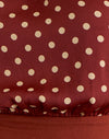 Polka Burnt Red