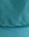 Stripe Satin Teal