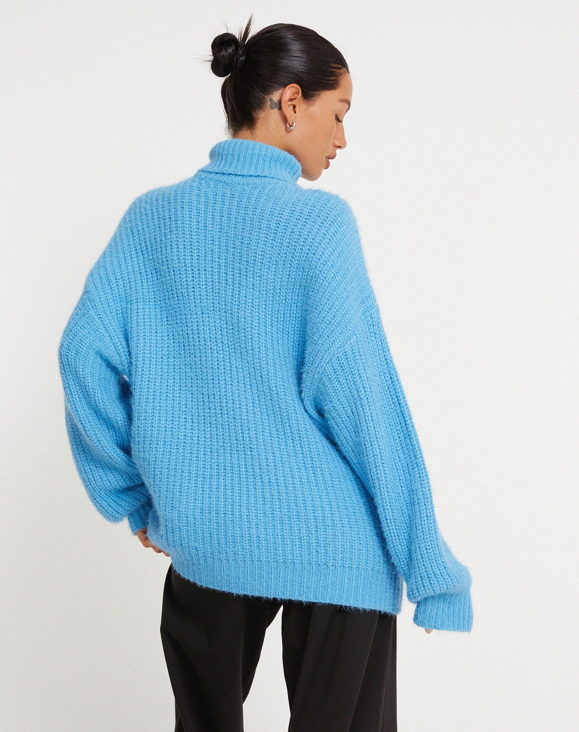 image of Mada Jumper in Knit Blue