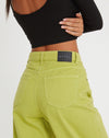 image of Parallel Jeans in Green Oasis