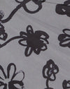 Doodle Flower Grey