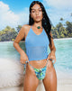 image of MOTEL X BARBARA Leyna Bikini Bottom in Tropical Palm