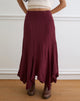 Image of Rombe Maxi Skirt in Maroon