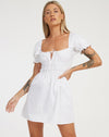 image of Rosmilly Mini Dress in White