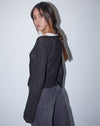 Image of Devita Long Sleeve Knitted Top in Black